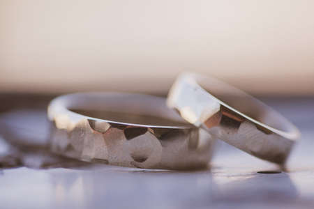 Wedding ringsの写真素材