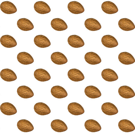 seamless pattern from coconut on a white background. organic lifestyle wallpaper. wrapping paper, cover for vegetarian recipes, bannerの写真素材