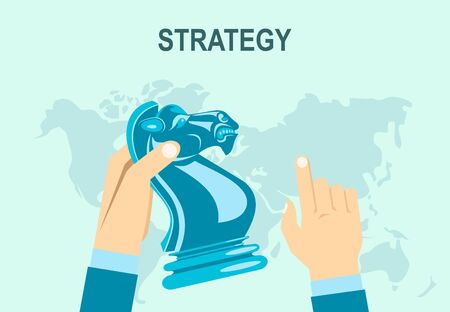 Business strategy.のイラスト素材