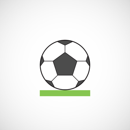 soccer ball iconのイラスト素材