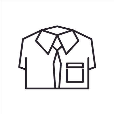T-shirt icon illustration ivectorのイラスト素材