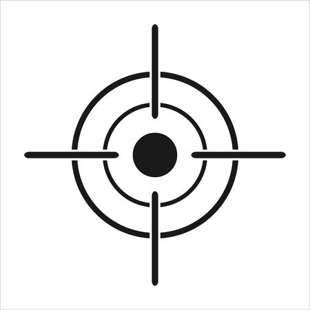 target icon  illustrationのイラスト素材