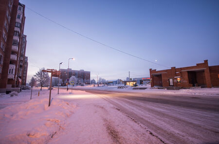 winter, city landscapeのeditorial素材