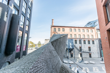 City landscape, modern buildingsのeditorial素材