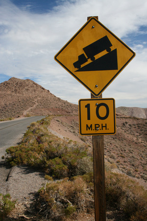 Drive slow sign