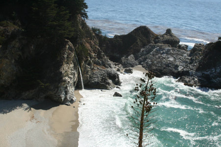 Julia Pfeiffer Burns State Parkの写真素材