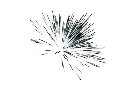 a firework explosion for background white clean backgroundの写真素材