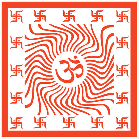 Om Laser and Cnc Router Cutting Design Vector.のイラスト素材