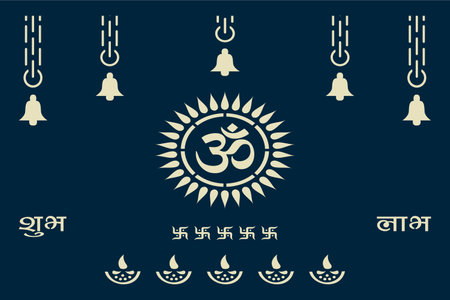 Ganesha The Lord Of Wisdom Vector Illustration. EPS10のイラスト素材