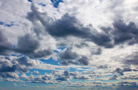 Blue sky and clouds 
