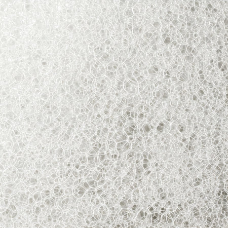 Abstract White Foam Texture Backgroundの素材
