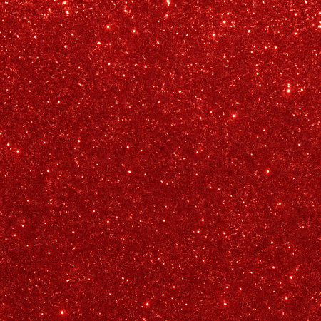 Vibrant Red Glitter Backgroundの素材