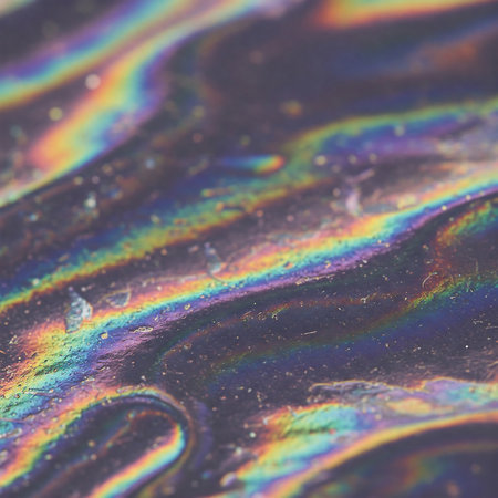Rainbow Liquid Abstract Backgroundの素材