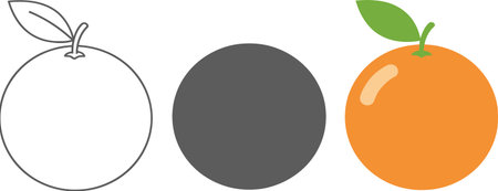 Circle icon isolated on white background. Vector illustration. Eps 10.のイラスト素材