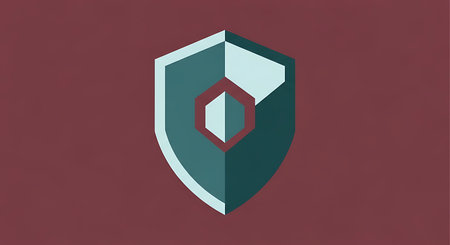 Shield protection icon. Security concept. Vector illustration in flat style.の素材