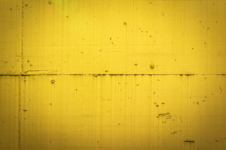 yellow concrete background with copy spaceの写真素材