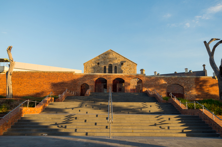Bendigo, Australia - April 15, 2017: the Ulumbarra Theatre is located in the former central Bendigo jail.のeditorial素材