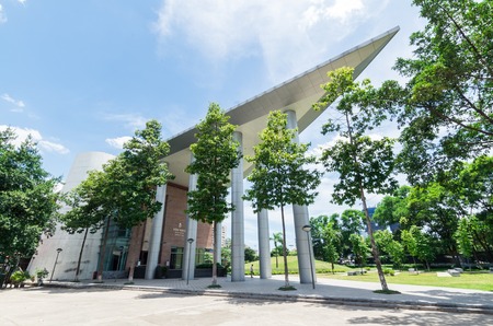 Hanoi, Vietnam - August 16, 2015: the Vietnam Museum of Ethnology showcases the 54 ethnic groups of Vietnam.のeditorial素材