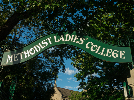 Melbourne, Australia - February 10, 2017: Methodist Ladies College is an elite girls school in Kew. It offers day school and a boarding school.のeditorial素材