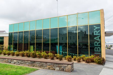 Ararat, Australia - October 21, 2017: public library in the western Victorian town of Ararat.