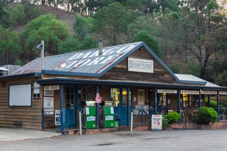 Dargo, Australia - May 2, 2018: the Dargo Gemeral Store is the only shop in the remote Dargo High Plains region of Gippsland.のeditorial素材