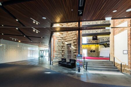 Bendigo, Australia - October 28, 2018: the Ulumbarra Theatre is situated in the former Sandhurst Gaol that operated from 1863 to 2006.のeditorial素材