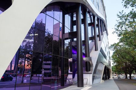 Melbourne, Australia: March 7, 2019: The Victorian Comprehensive Cancer Centre is a multi-site, multi-disciplinary specialist cancer hospital and research centre located in Melbourne, Victoria, Australia.のeditorial素材