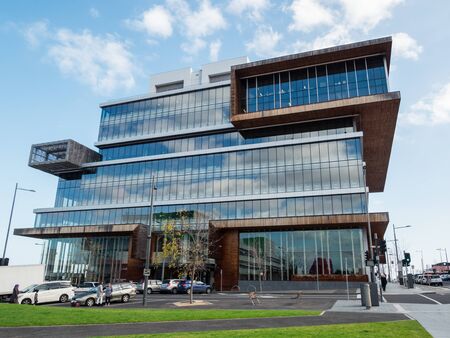 Melbourne, Australia - July 19, 2019: The Dandenong Justice Service Centre is a Victorian Department of Justice and Community Safety regional office in Dandenong.のeditorial素材