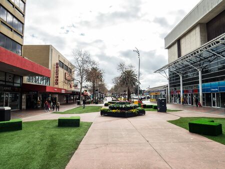 Melbourne, Australia - August 2, 2019: McCrae Street mall is a pedestrian mall in the central retail precinct of Dandenong in outer south-eastern Melbourne.のeditorial素材