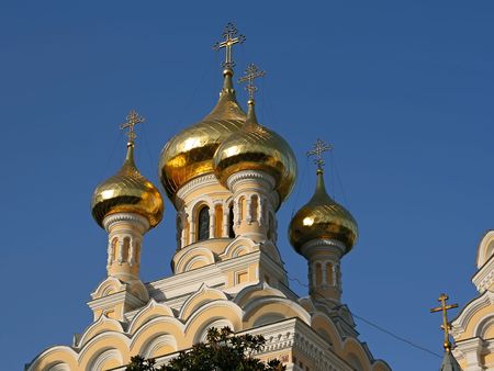 Alexander Nevsky Cathedral. Yalta. Crimea. Ukraine.