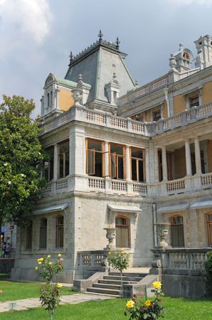 The Massandra Palace near Yalta. Crimea, Ukraine.