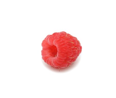 Raspberry, isolated on a white background