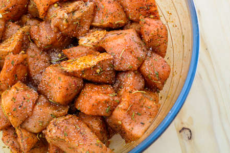 Spiced red meatの写真素材