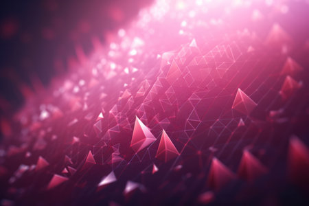 Minimalistic and modern pink background with a subtle depth effect, perfect for various projectsの素材