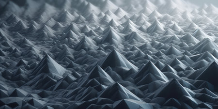 A modern and trendy geometric background with a simple and clean triangular patternの素材