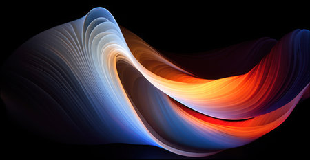 Transcendent Beauty: Ephemeral Light Piercing Vibrant Colorsの素材
