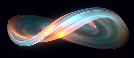 Transcendent Beauty: Ephemeral Light Piercing Vibrant Colorsの素材
