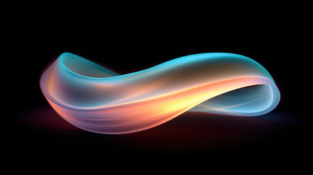 Transcendent Beauty: Ephemeral Light Piercing Vibrant Colorsの素材