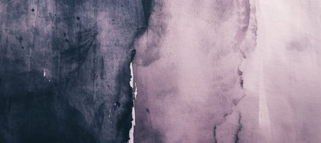 Beige & Gray Watercolor Abstract, Dark Contrastの素材