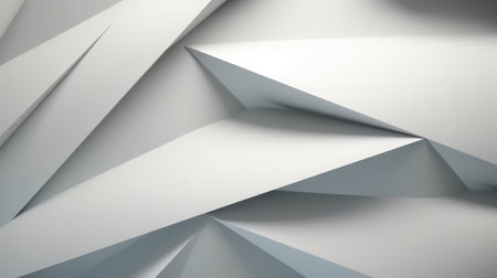 close-up shot of a smooth surface on a tonal modern paper wall with a light gray texture backgroundの素材