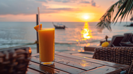 Tropical Mango Shake by the Shorelineの素材