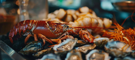 Indulge in Grilled Lobster, Seafood Sensation Awaitの素材