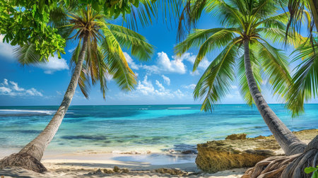 Tropical Paradise, Serene Beach Escapeの素材