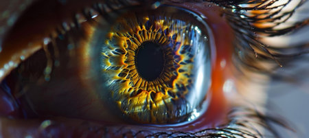 Eye of Color, Detailed Close-Up Shotの素材