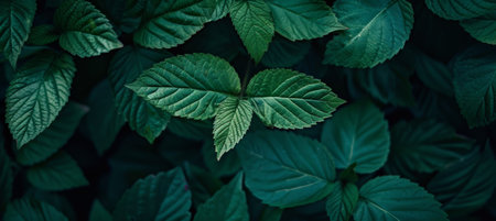 Detailed Green Leaves Compositionの素材