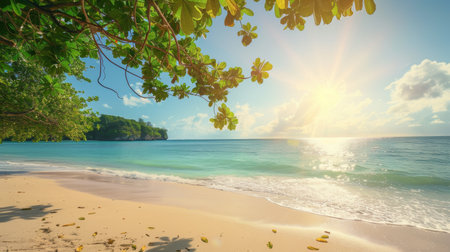 Tropical Paradise, Serene Beach Escapeの素材