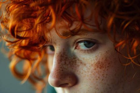 Intriguing Portrait, Red-Haired Mysteryの素材