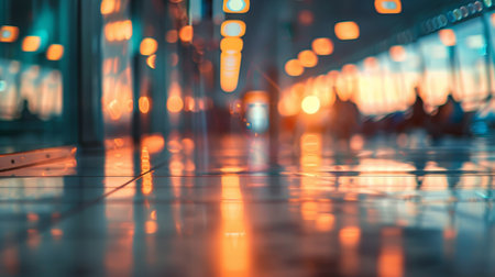 Journey's Beginning, Soft Focus Airport Departureの素材