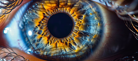 Eye of Color, Detailed Close-Up Shotの素材