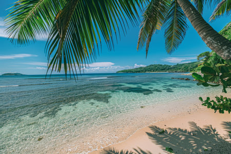 Tropical Paradise, Serene Beach Escapeの素材